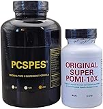 PCSPES Super POMI 10X Prostate Supplements for Men - Supports Healthy PSA Levels, Better Bladder Control, and Reduced Frequent Urination - Non-GMO, Soy-Free 330 Count