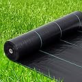 GarveeLife 6 ft X 300 ft Weed Barrier Landscape Fabric Heavy Duty, Premium 3.2 oz Ground Cover Weed Block Gardening Mat, Easy Setup & Superior Weed Control, for Erosion Control, Weed Barrier