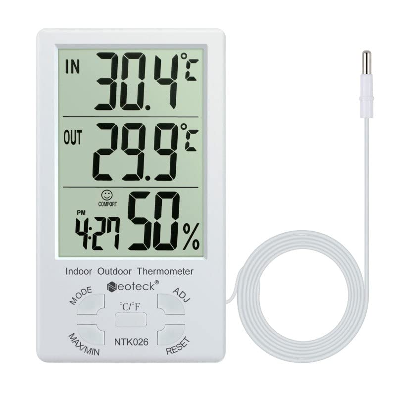 ACETEQ-Digital Thermohygrometer With Sensor (KT-907)-image-30