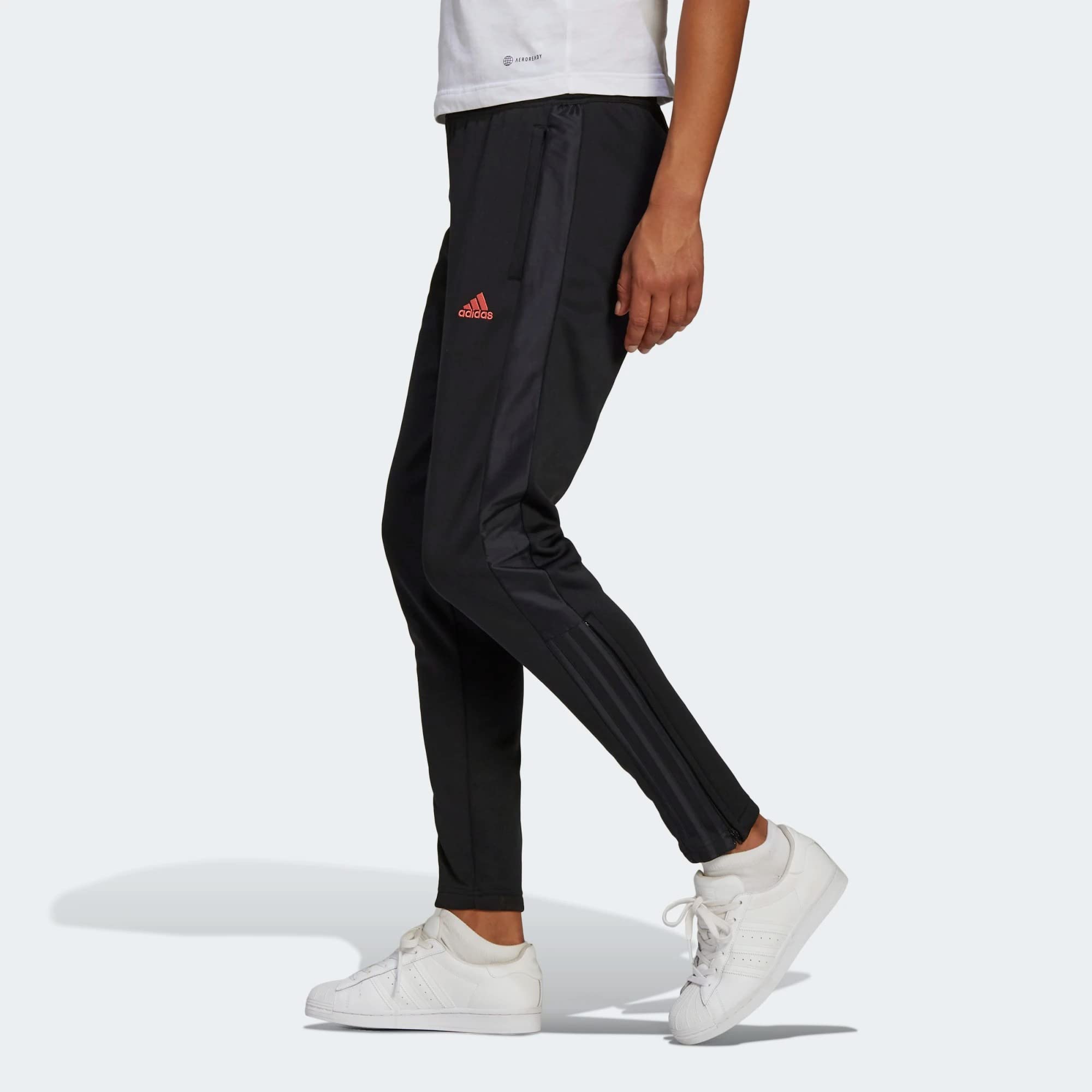 adidas Damskie spodnie Tiro, Czarny, L