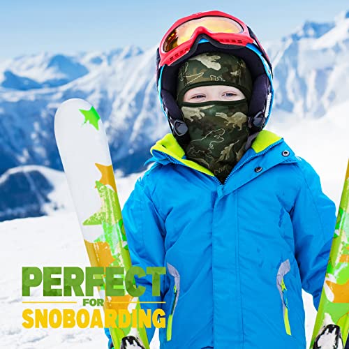 WAWSAM Passamontagna Bambino - Antivento Mask da Sci Cappello per Bambini - Image 3