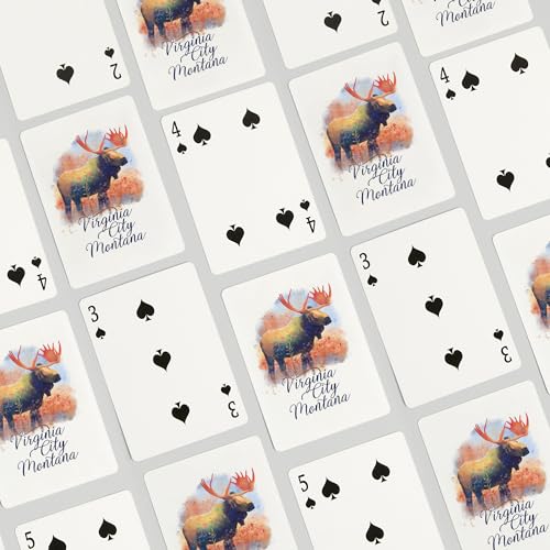 Lantern Press Naipes Póker 52 Cartas Animales Acuarela miniatura 4