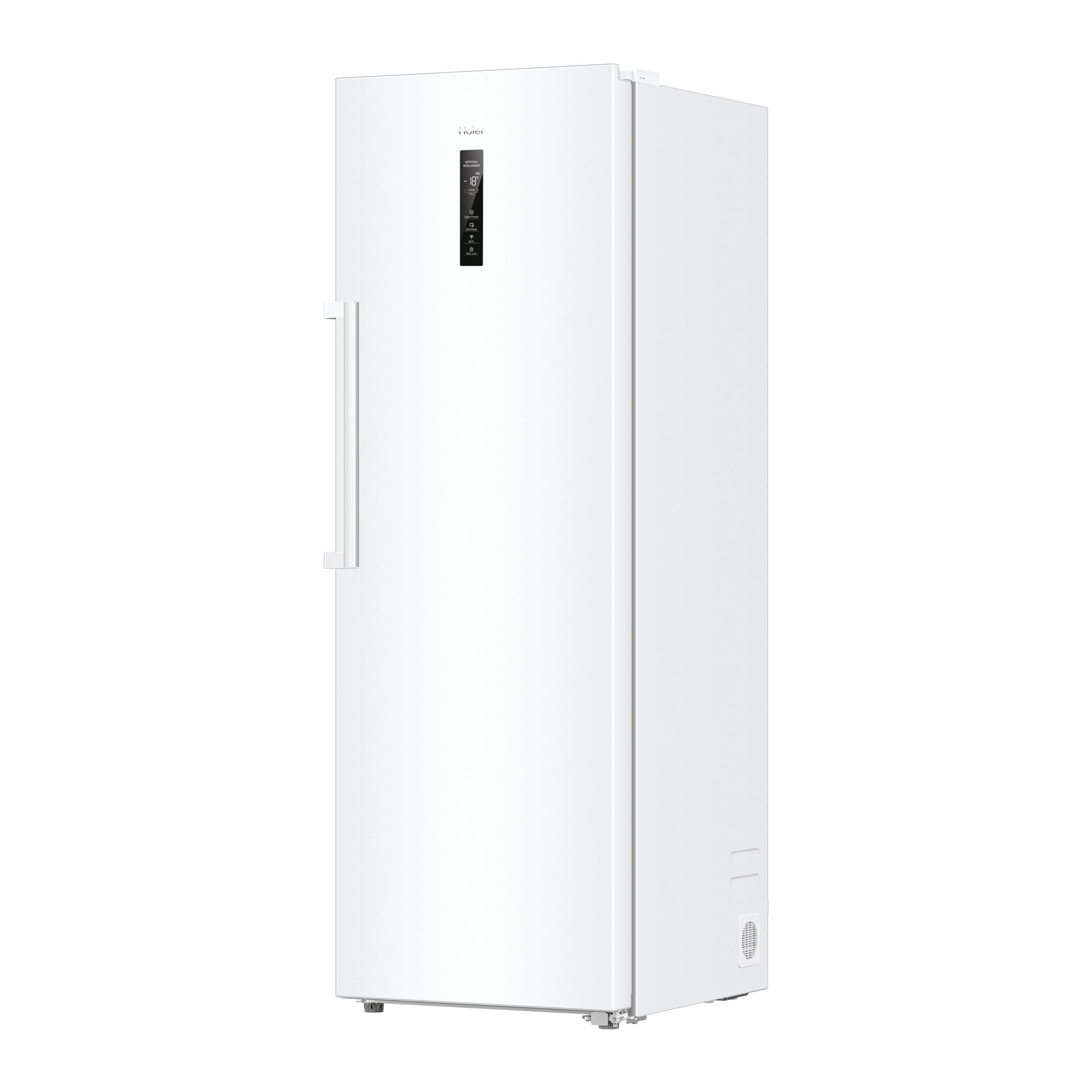 Haier Congelatore con sbrinamento automatico e macchina per cubetti di ghiaccio I Instaswitch H4F272WDH1 I Total No Frost congelatore, capacità 276 l, utilizzabile anche come frigorifero I Freezer con