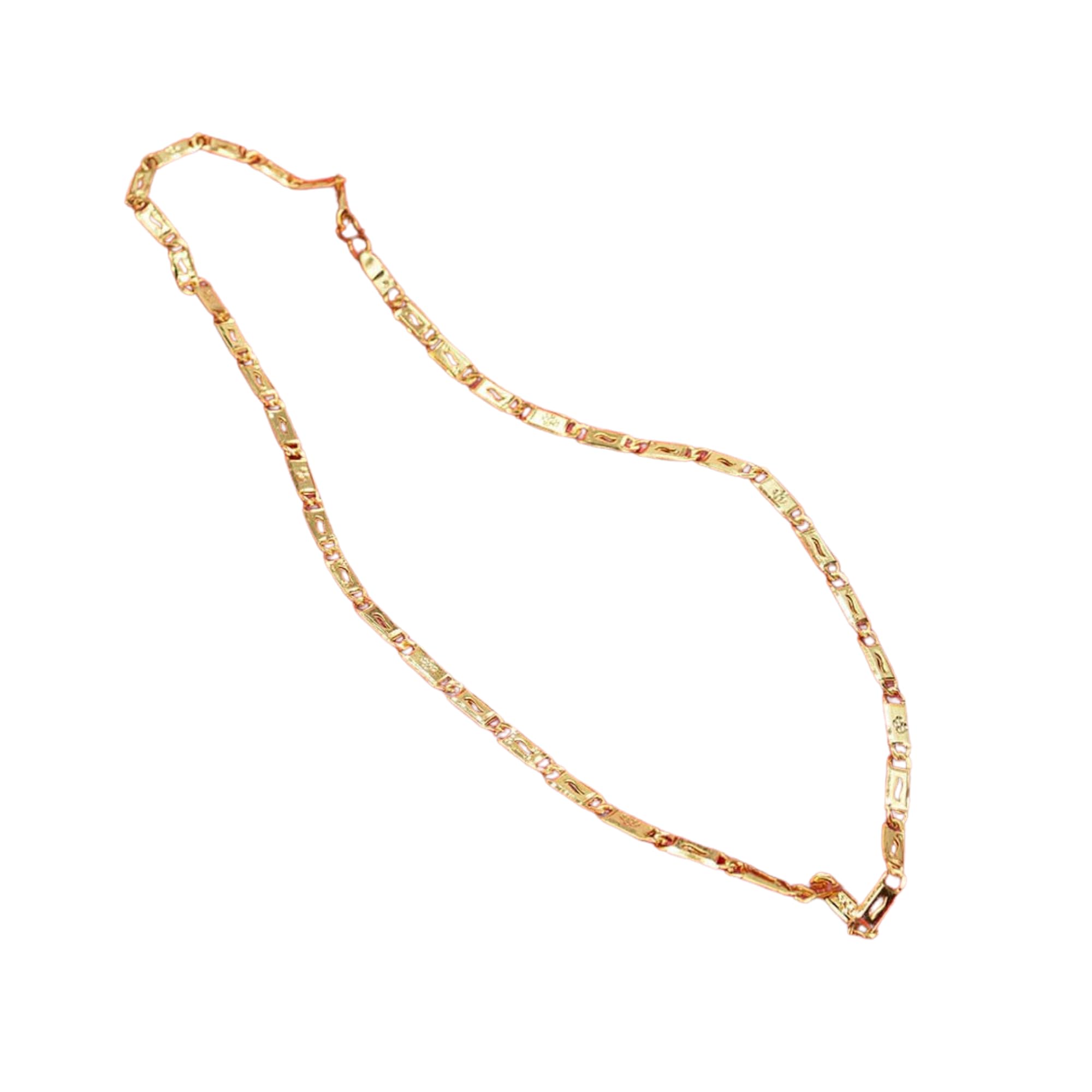 JEWELLERY ZE 1GM Gold Plated Chain Jewellery Neck Chain For Men Women Girls Boys Wedding Jewelry Gift (HANDMADE 1GM GOLD PLATED - MC-0452) (B0CXT9R9LY) Amazon Price History, Amazon Price Tracker