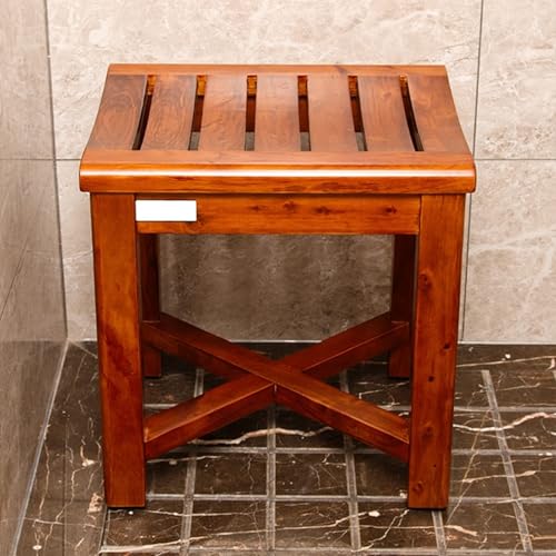 Siège d'extérieur de spa avec base antidérapante sécurisée 42x34x45cm