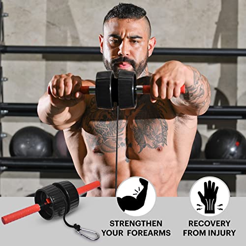 DMoose-Forearm-Exerciser-Wrist-Exerciser-and-Wrist-Roller-Forearm-Workout-Equipment-Forearm-Blaster-Strength-Trainer-and-Workout-Tool-Hand-Grip-Roller-Anti-Slip-Handles-Easy-to-Use-for-Athletes