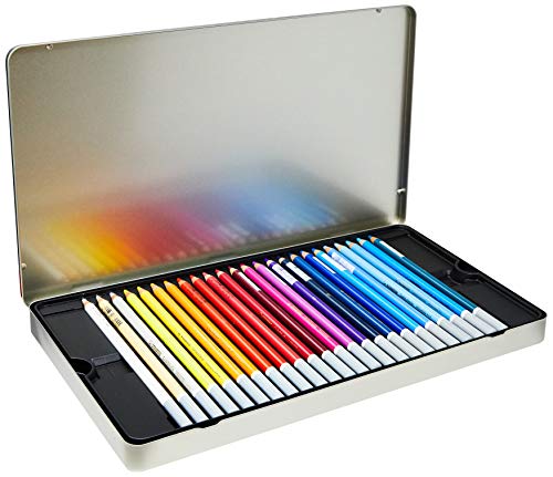 Lápis de Cor Artístico – STABILO CarbOthello - Estojo metálico com 60 unidades – Em 60 cores