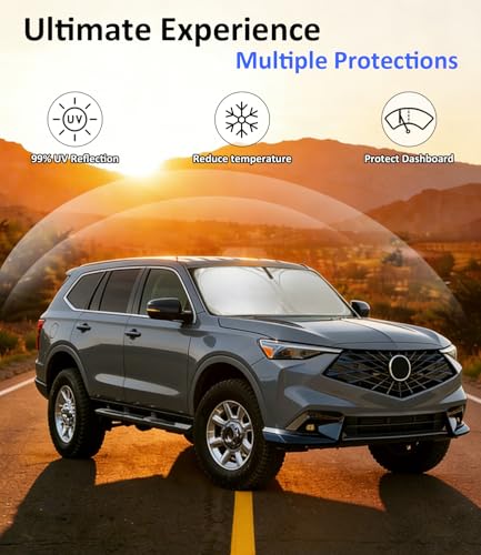 Image of Windshield Sun Shade for 2025 2026 Acura ADX Accessories