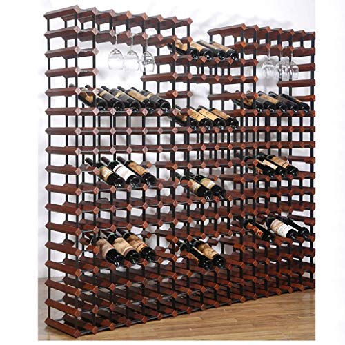Soporte para botellas de vino de madera apilable A5 miniatura 3