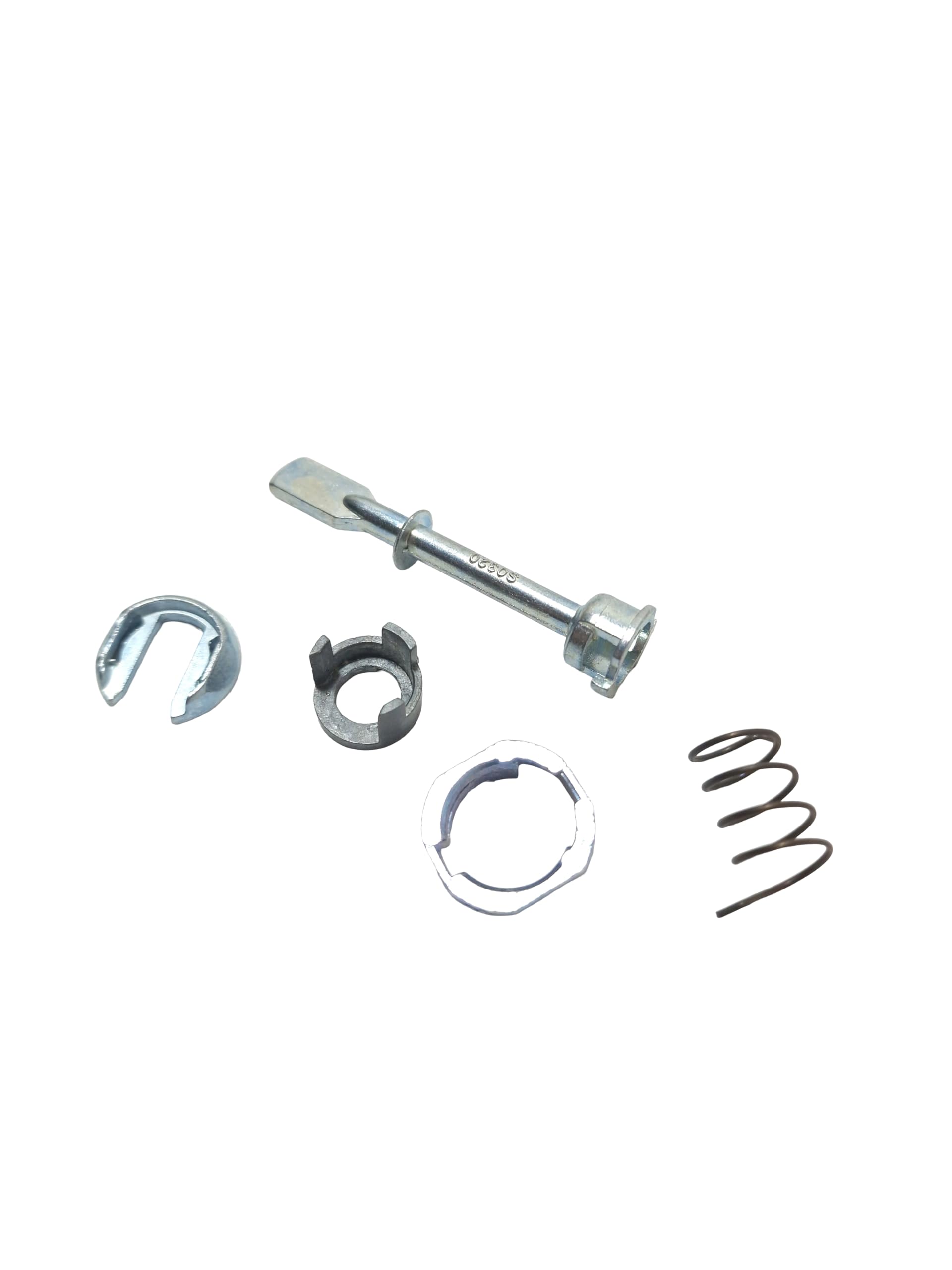 Kit di riparazione per serratura della porta, cilindro di ricambio anteriore sinistro destro, compatibile con VW Polo 6K4837223A