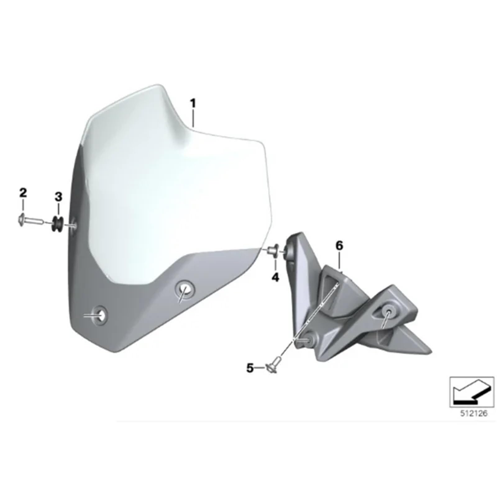 powietrzadeflektor Deflektor motocykla Szyba przednia do BMW S1000R K63 2021 2022 2023 Spoiler Szyba przednia Deflektor wiatru Osłona ekranu Spoiler S 1000 R