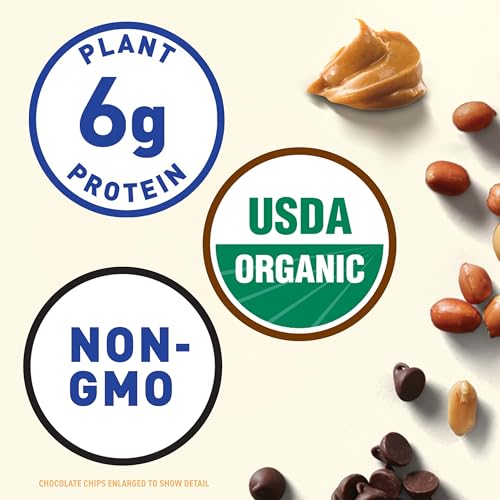 Image of CLIF Nut Butter Bar - Chocolate Chip & Peanut Butter - Filled Energy Bars - Non-GMO - USDA Organic - Plant-Based - Low Glycemic - 1.76 oz. (5 Pack)