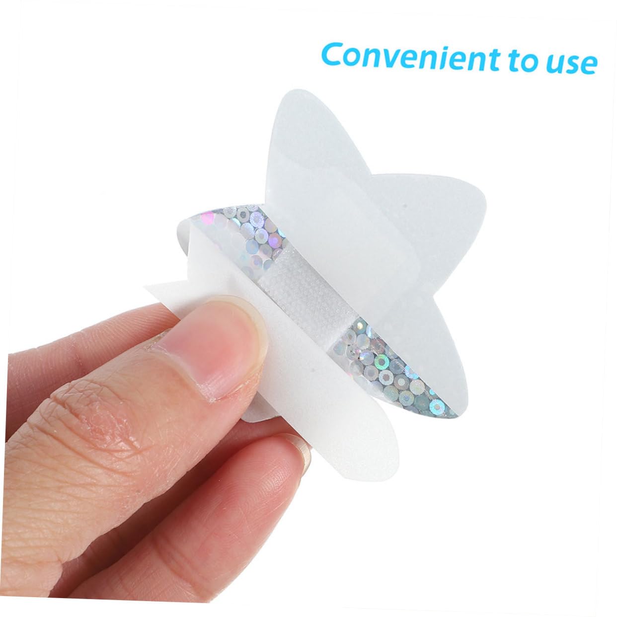 FOMIYES 300piezas Parche Adhesivo Transpirable Brillo Forma De Para Cuidado De Heridas Para Casa y