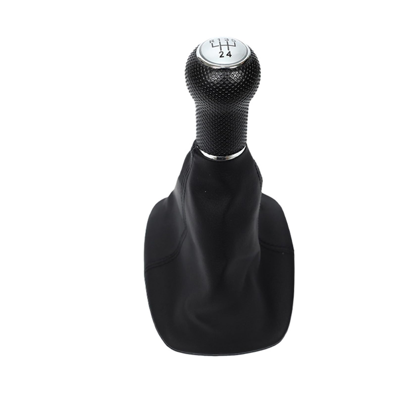 Amcbysgc Silver Gear Shift Knob Compatible With Vw Golf 4 Mk4 Gti R32 Bora Jetta