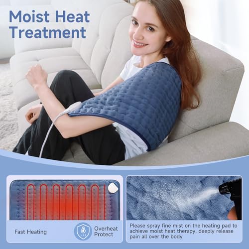 Save 39% on Large Electric Heating Pad with Auto Shut Off - Image 2
