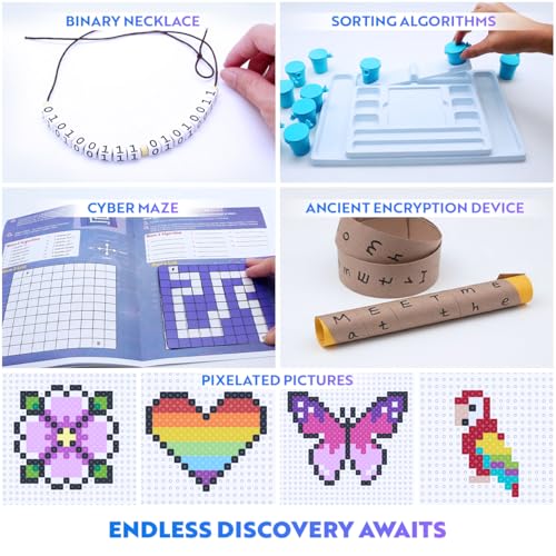 Image of Playz Coding Learning kit, Educational Science Kits for Kids Age 8-12