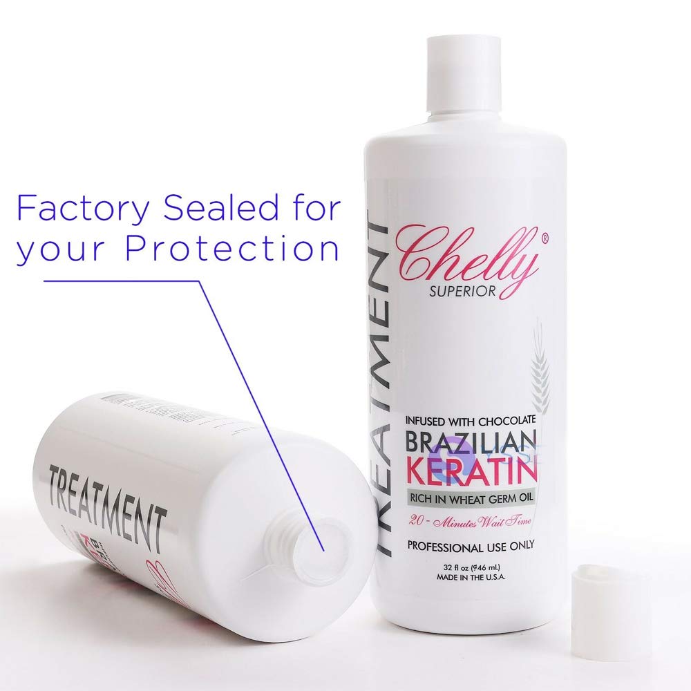 Chelly Brazilian Keratin Hair Straightening & Smoothing Treatment
