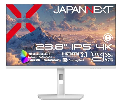 Amazon.co.jp: JAPANNEXT 23.8インチ IPSパネル搭載 4K(3840x2160