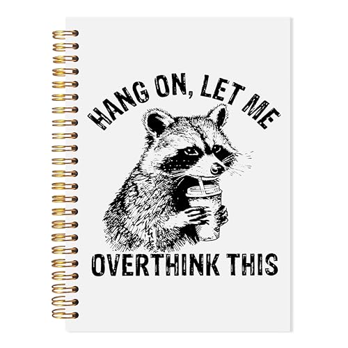 Cadeau pour les amateurs de raton laveur - Carnet à spirale drôle animaux