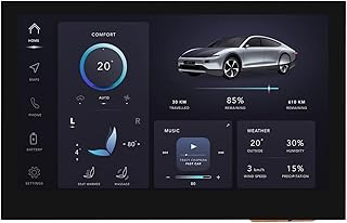 Waveshare 4.3inch QLED Quantum Dot Touchscreen, DSI Display, 800 x 480 Pixels, 5-Point Capacitive Touch, 160° Viewing Angle, Low Power Consumption, Lightweight Integrated Structure, for Raspberry Pi