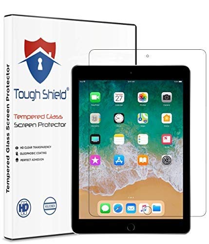 TOUGH SHIELD® 0.3 mm 9H Flexible Gorilla Guard Tempered Glass Screen Protector Shield for Apple iPad 5 (5th Generation) 9.7 Inch Screen Size (Pack of 1) (B07LDNY6RN) Amazon Price History, Amazon Price Tracker