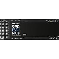 Samsung Memorie MZ-V9S2T0BW 990 EVO Plus SSD Interno da 2TB, PCIe Gen 4.0 x4 / 5.0 x2 NVMe 2.0