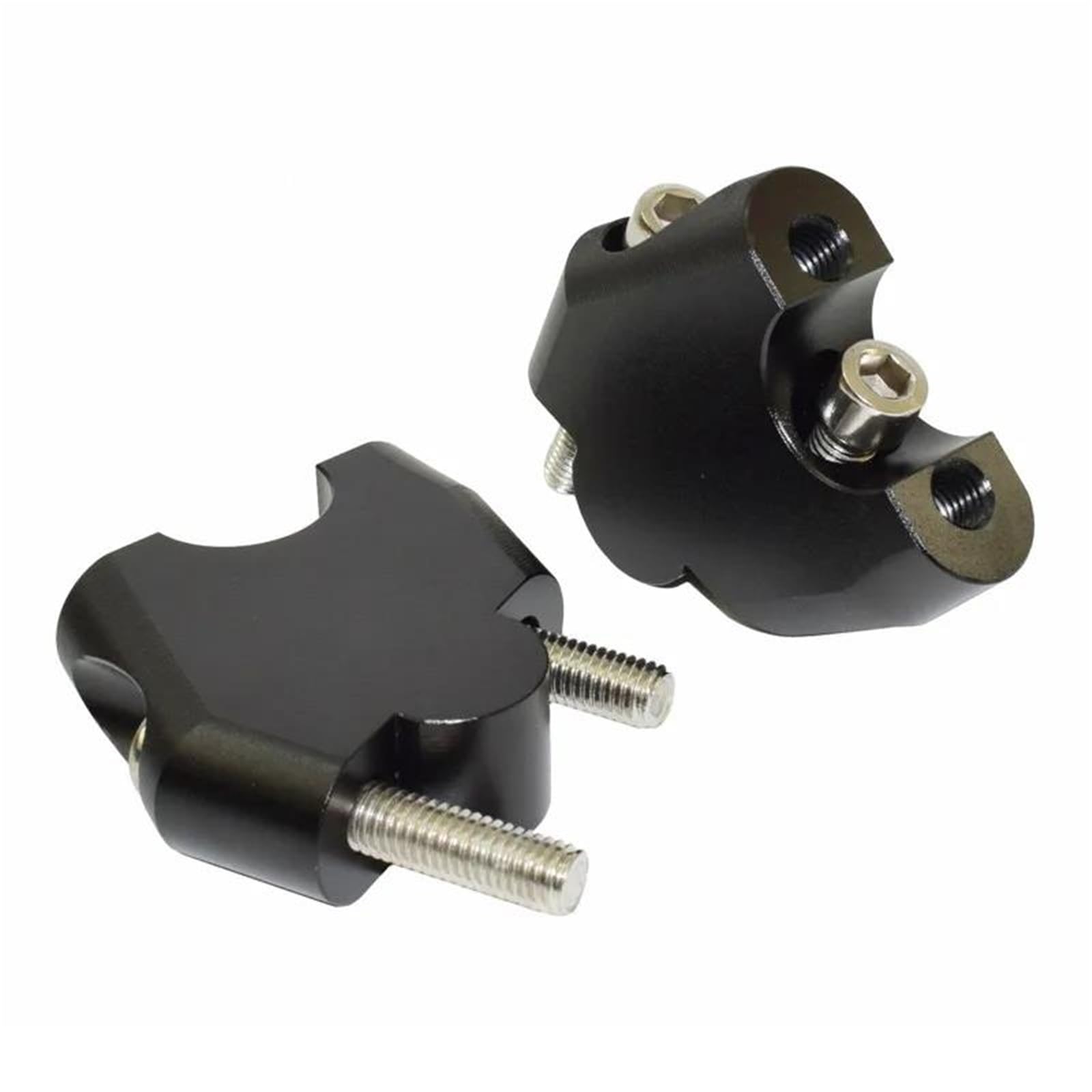 Adattamento Altezza Manubrio Estensione Kit Di Fissaggio Manubrio Per Moto Per CRF300L/Rally CRF150R 250R 450R 450RL 450L 450X 250M Base Montaggio Ricambio Per(Argento)