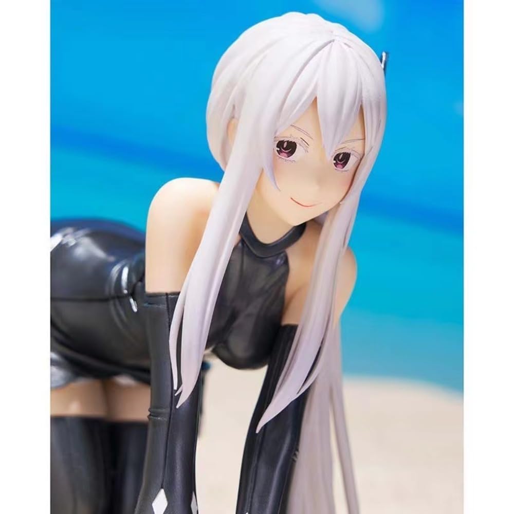 ENFILYfor Life in a Different World from Zero Echidna Figurine Handmade PVC Anime Manga Character Model Statue Figurine Collectibles Decorations Gifts