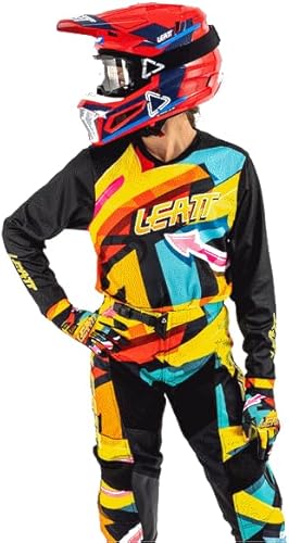 Amazon.co.jp: [LEATT] 子供用 MXウエア 上下セット 3.5 Ride