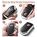 COMPONALL for Honda Key Fob Cover, Key Fob Case for Honda Accord Civic CRV Pilot Odyssey Passport Smart Premium Soft TPU Full Cover Protection Smart Remote Keyless Key Fob Shell, Red