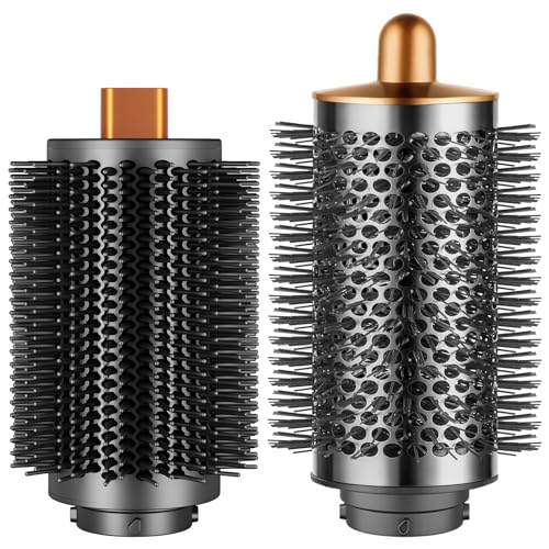Upgraded Large Round Volumizing Brush Attachment and Large Round Volumizing Brush for Dyson Airwrap HS01 HS05 HS08 Accessories