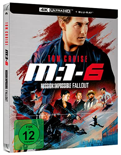 Mission: Impossible - Fallout - Limited Steelbook [4K Ultra HD] + [2 Blu-rays]
