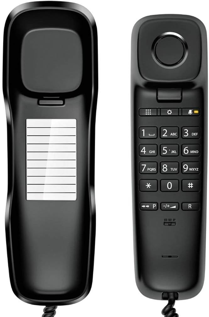 Phone - Phones for Seniors - Phone for Hearing impaired - Retro Novelty Telephone - an Improved Version of The Princess Phones in - Style Big Button (Color : A) (B)