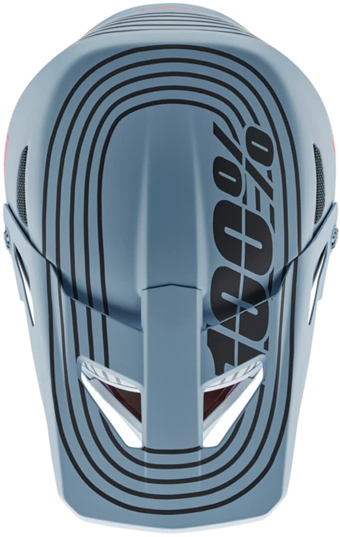 100% CASCOS Status Helmet Caltec/Grey-XL, Casco Unisex-Adulto, Multicolore, Estándar