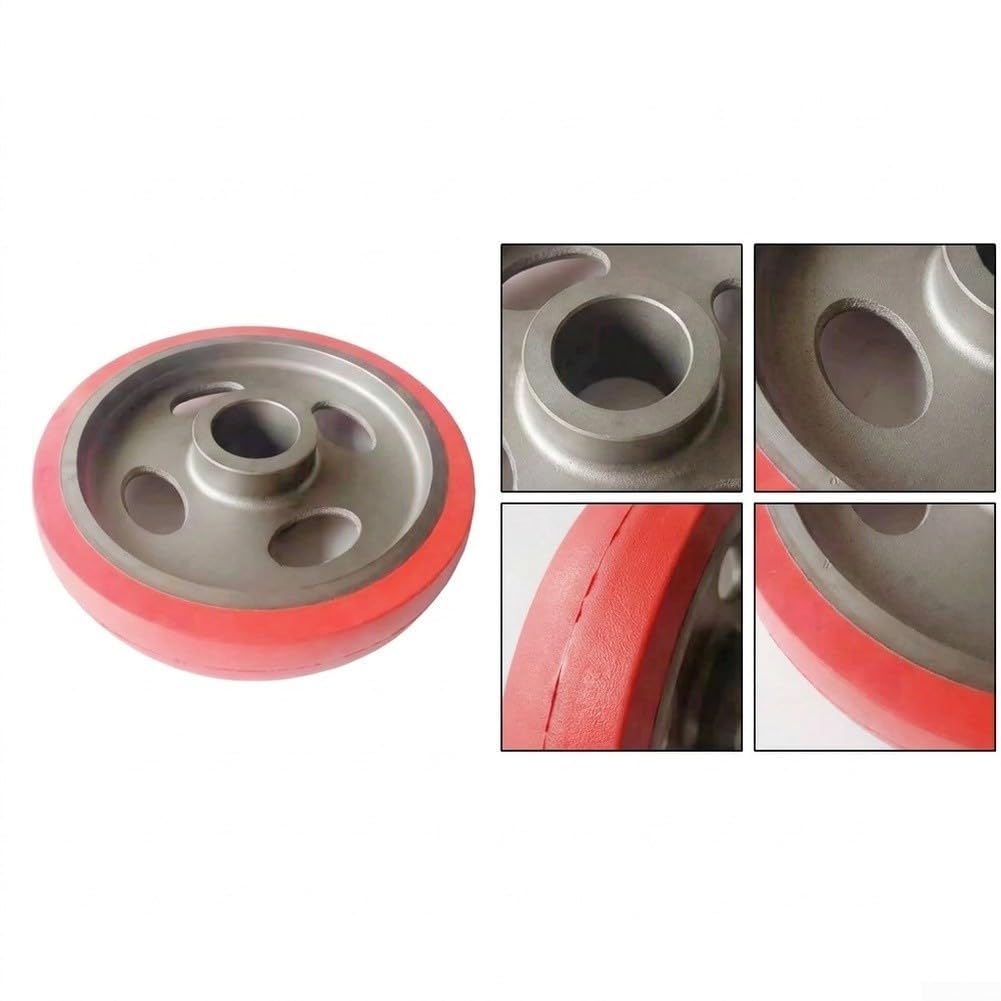 Rullo di alimentazione in gomma 205x35mm per la levigatura di aste rotonde