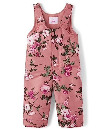 Image of The Children's Place Baby Girls And Toddler Snow Bib Overall Ski PantsSnow Pants