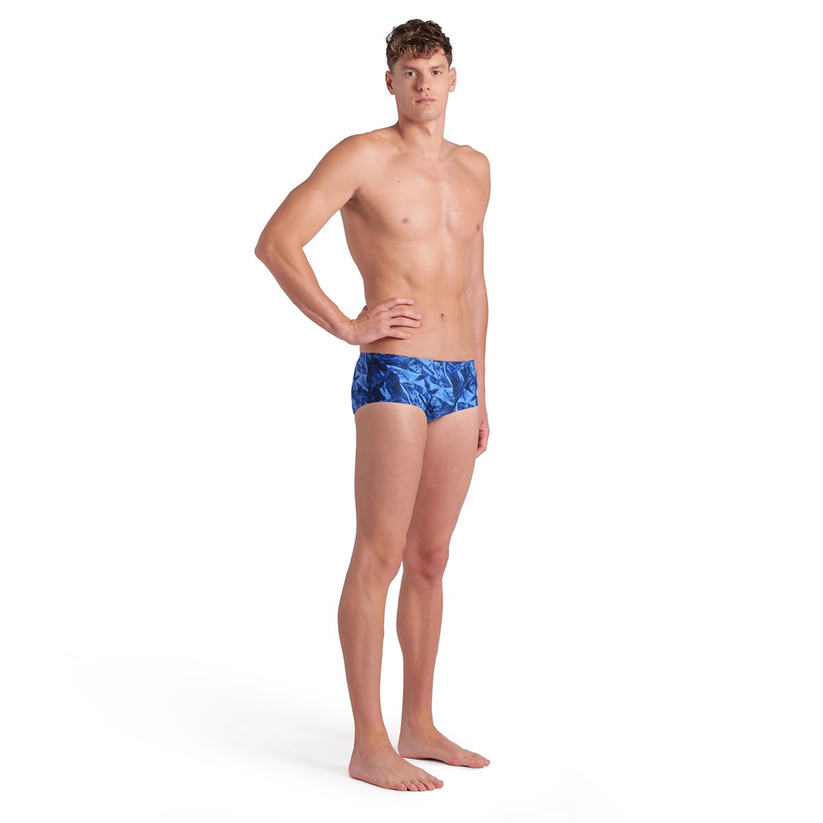 ARENA Short de bain Team Crackle taille basse pour homme