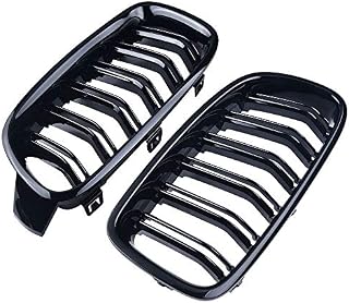 Gloss Black Front Kidney Bumper Grille Grill For F30 F31 2012-2018 3 Series 318d 320d 330d 320i 328i 335i 335i