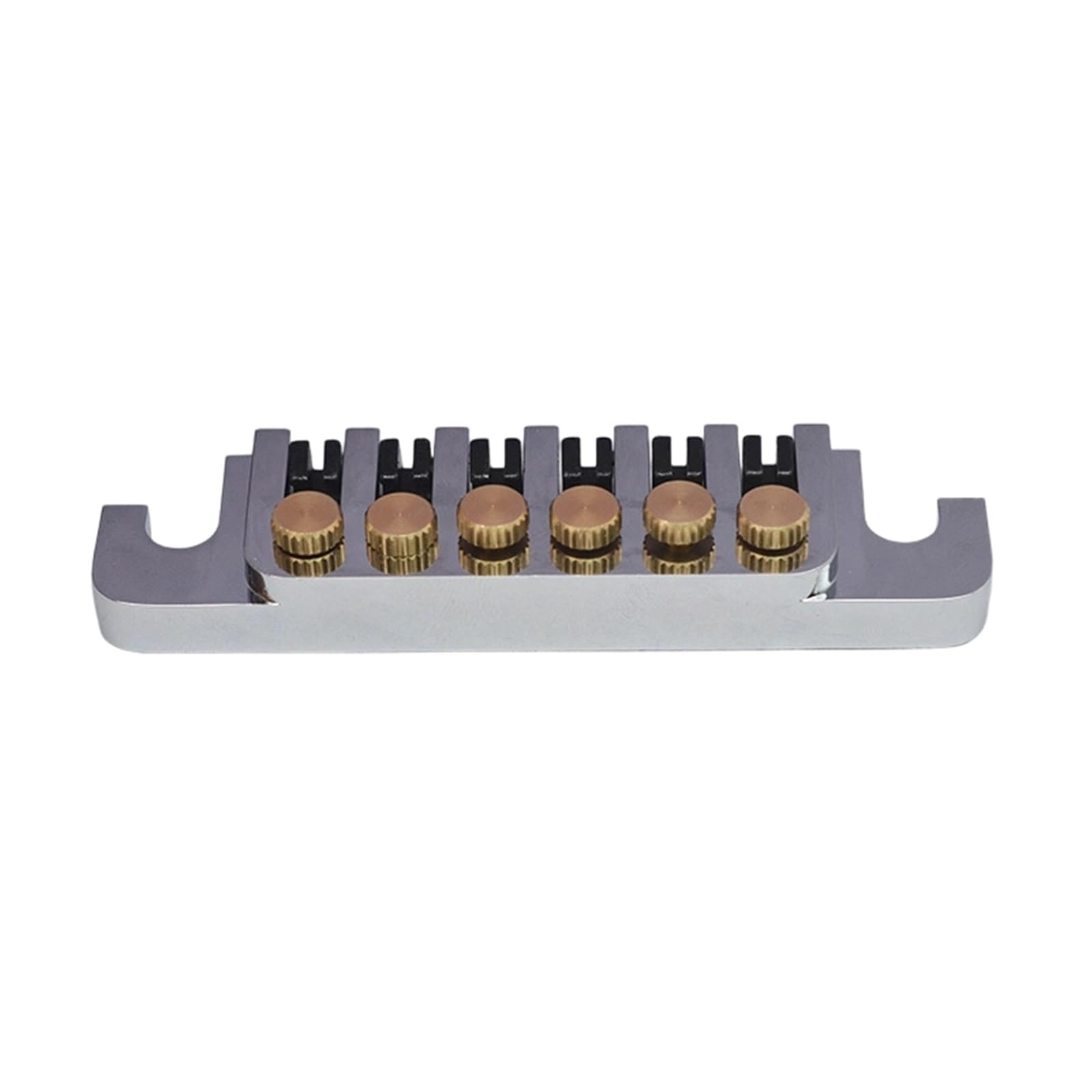 Standard Mostek Gitarowy Części Zamienne Do Gitary Elektrycznej LP Z Podnoszonym Mostkiem I Mosiężną Końcówką(Black)