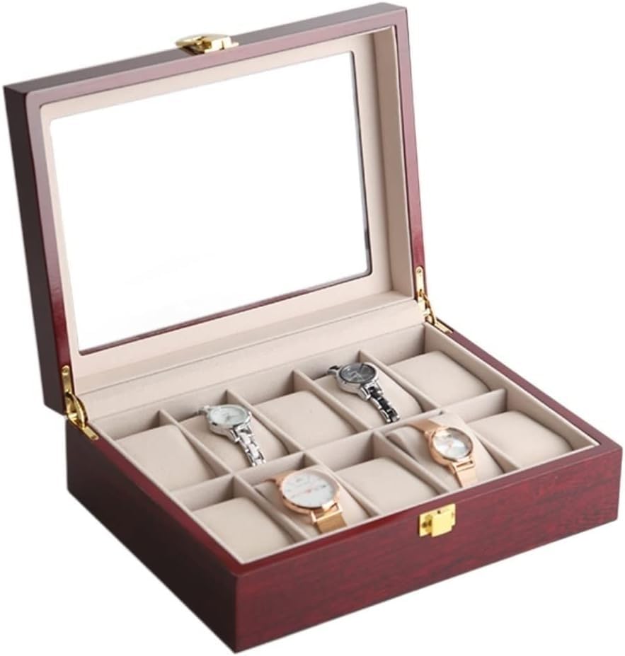 Étui organisateur de rangement YZCIS pour montre et présentoir bijoux contre rayures
