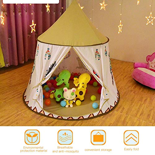 Tenda infantil Leão Casa de brincar para crianças Sala de armazenamento de brinquedos Tenda de brinq