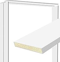 Cinnvoice 1510 Series Pocket Door Jamb Kit - Primed Pine DIY Frame for 36x80 Openings, Easy Install White Jambs