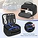 PGmoon Soft Carrying Case Compatible with Sony Alpha 7 II III IV Full-frame Camera, Extra Pockets for Charger, Cables, Cards and More, Case Only(Patent Design)