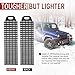BUNKER INDUST Tire Traction Mats Portable Recovery Tracks for Off Road 4X4 Snow, Ice, Sand,Emergency Devices with Bag Gloves for Cars, Trucks, Van(2 Pack)