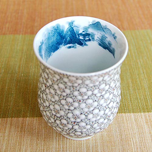 Amazon｜湯のみ 湯飲み おしゃれ 高級 有田焼 伊万里焼 畑萬陶苑 玉彩 