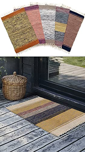 House2Home H2H Striped Traditional Rectangular Door Mat (Multicolour, Cotton, 40X60Cm) (B093QKMV16) Amazon Price History, Amazon Price Tracker