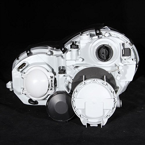 Sppc Projector Headlights Black Assembly Set For Mercedes-Benz C Class W203 - (Pair) Driver Left And Passenger Right Side Replacement Headlamp #TOP1