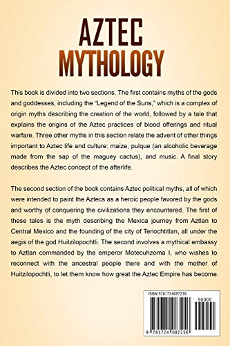 Aztec Mythology: Captivating Aztec Myths Of Gods, Goddesses, And Legendary Creatures (Mesoamerican Mythologies) #TOP1