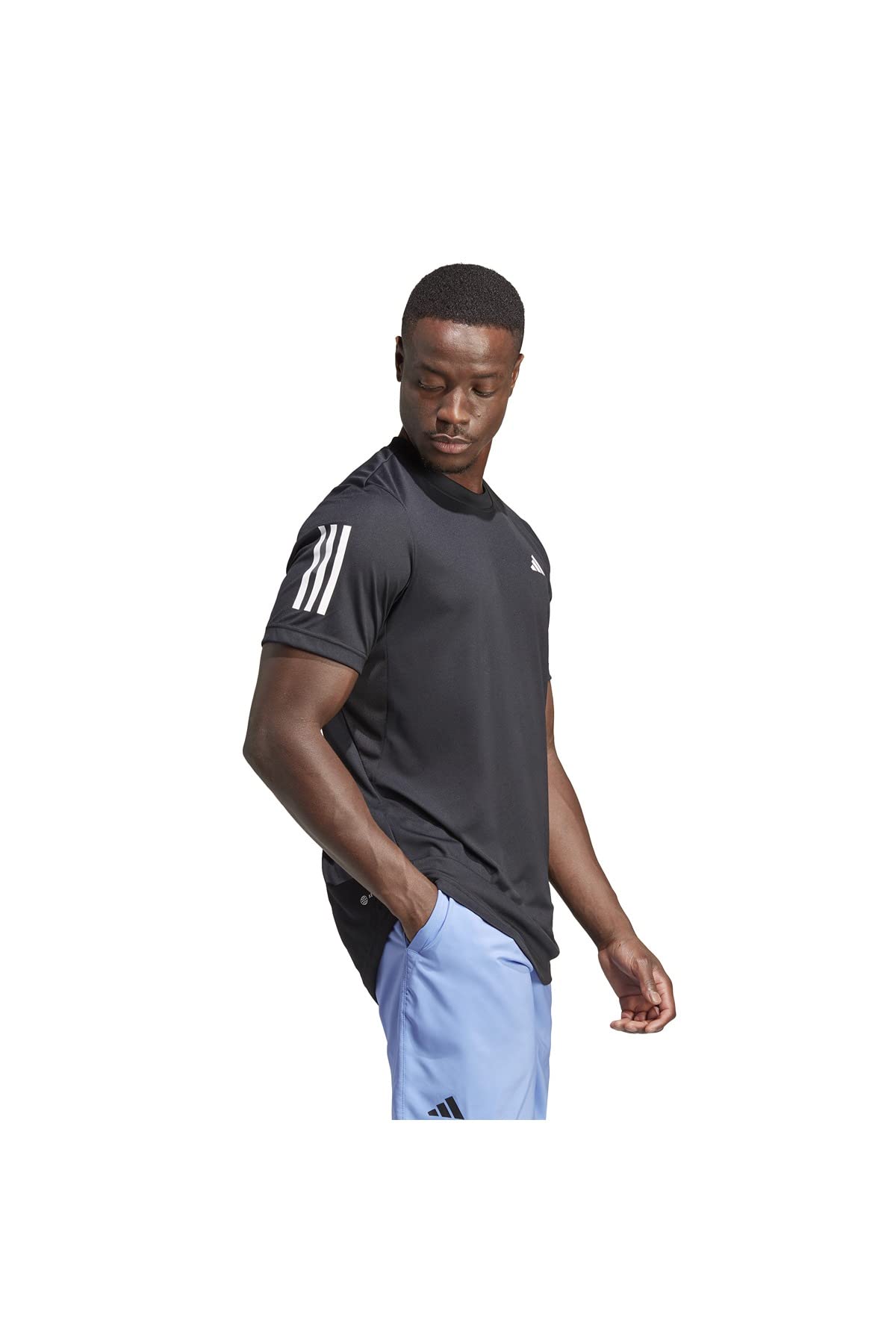 adidasMen's Club 3-Stripes Tennis T-Shirt T-Shirt (Short Sleeve)