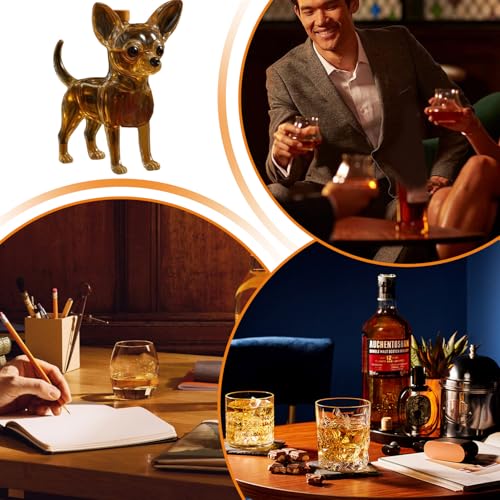 Carafe à whisky en forme de chien pour bourbon et vodka